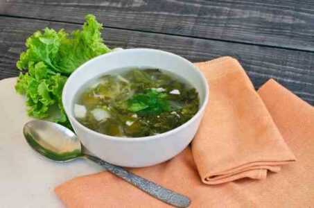 Creamed Lettuce Soup Recipe Image